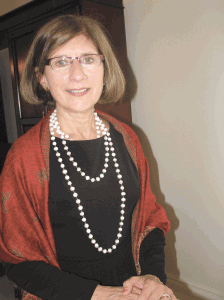 Carol Leary, president of Bay Path College