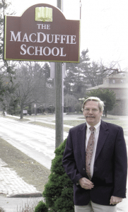 MacDuffie’s Interim Head of School, Thomas Addicks 