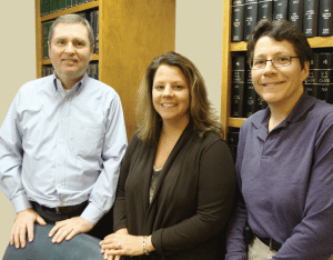 AccountingDPart Rick Burkhart, with Deborah Penzias and Julie Quink