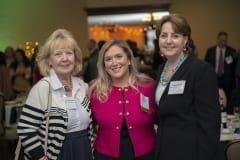 Kathleen Bronner, Jenna Conz, and Teresa Grove from presenting sponsor Baystate Health.