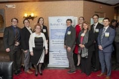 The contingent from sponsor Burkhart Pizzanelli, P.C.