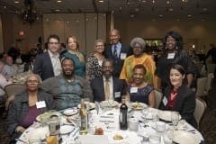 2019 Difference Makers Marjorie and Frederick Hurst (top center) and friends.