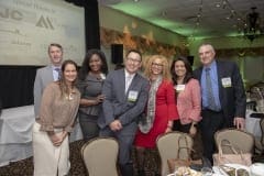 The contingent from presenting sponsor Health New England.