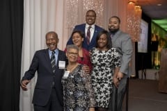 2019 Difference Makers Frederick and Marjorie Hurst with family.