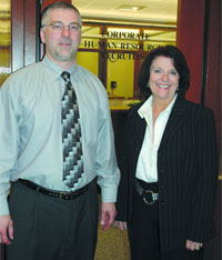 Rob Phillips and Kathy McCormack-Batterson