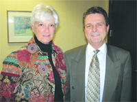 Sally Fuller and Bill Ward