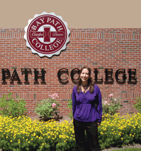 Lauren Way, Bay Path College’s director of Entrepreneurial Programs and Cooperative Education.