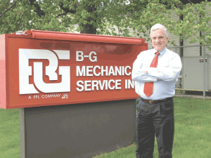 James Reidy, operations manager of B-G Mechanical Services