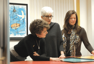 Deb Walsh, Nancy Urbschat, and Janet Bennett of TSM Design