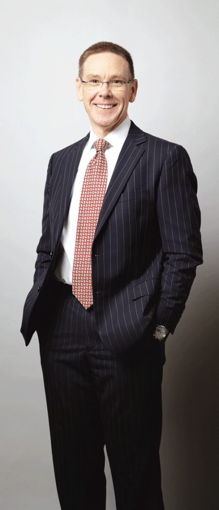 John Patrick Jr., president and CEO of Farmington Bank
