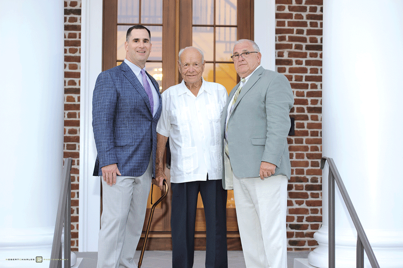 Bill Laplante, president, Laplante Construction; Prestley Blake, co-founder, Friendly Ice Cream Corp