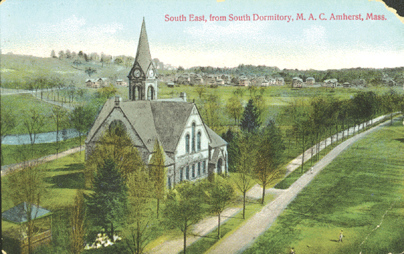 The Old Chapel, seen in an undated postcard.