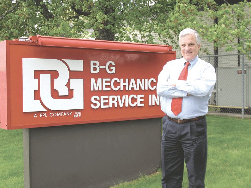 James Reidy, operations manager of B-G Mechanical Services