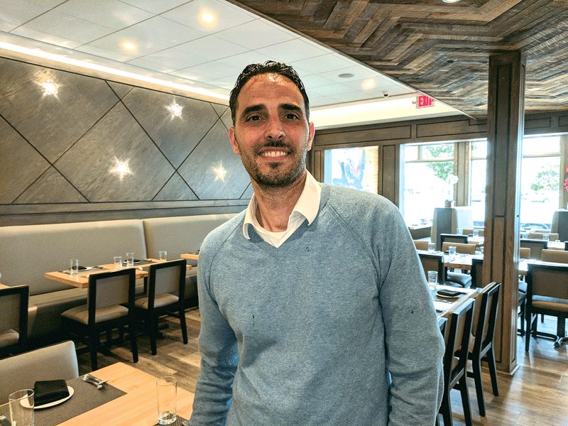 Jerry Moccia says his goal is to provide diners with an authentic Italian experience.