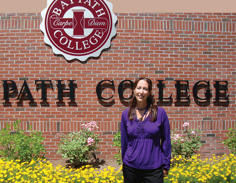 Lauren Way, Bay Path College’s director of Entrepreneurial Programs and Cooperative Education.