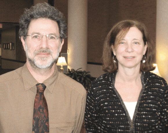 Paula Zimmer and Harris Freeman
