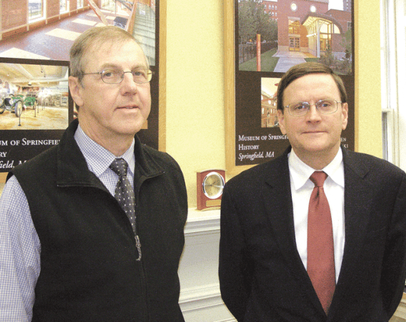 Stephen Jablonski (right) and Brian DeVriese.