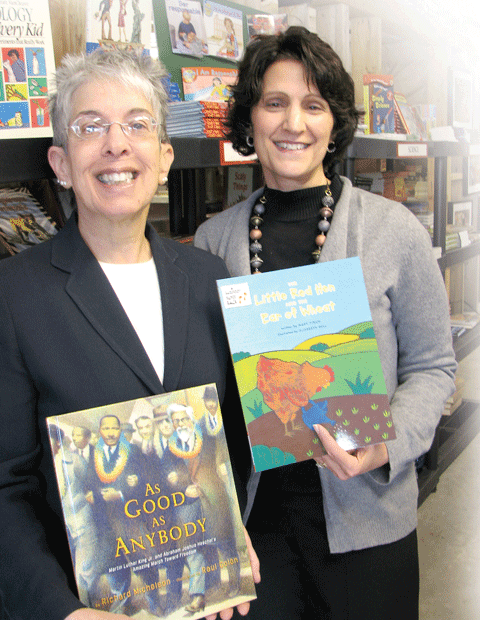 Susan Jaye-Kaplan, left, and Janet Crimmins