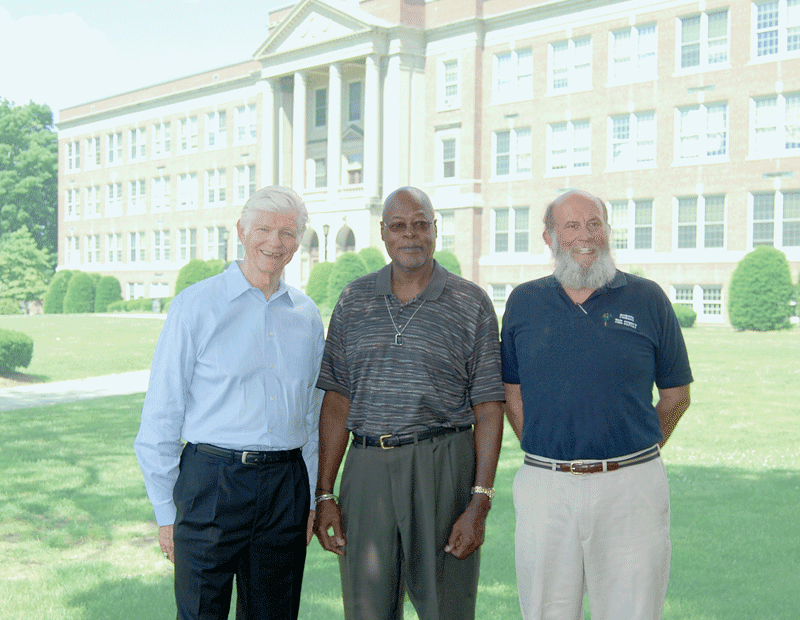 From left, York Mayo, Cleveland Burton, and J.M. “Buck” Upson