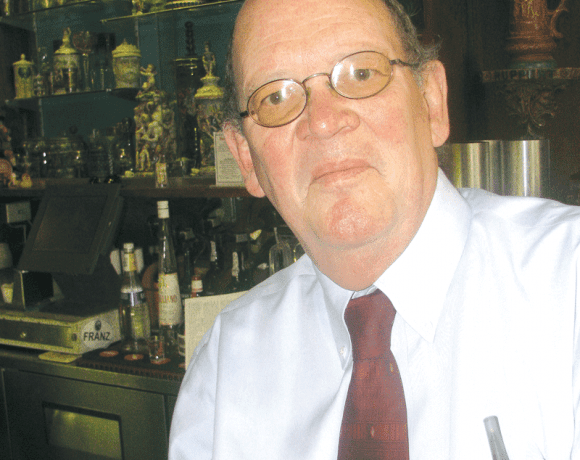 Rudi Scherff, co-owner of the Student Prince restaurant