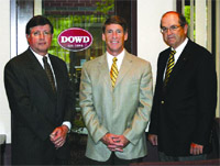 The principals at the Dowd Group, from left, Bob Gilbert, John Dowd, and David Griffin.