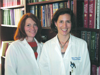 Drs. Susan Cash, left, and Holly Mason are leading the way in oncoplastic surgery in Western Mass.