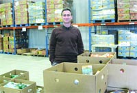 Food Bank Director Andrew Morehouse