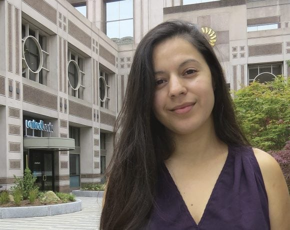 Claudia Quintero was inspired by a lawyer who helped her — and now gets to do the same for others.
