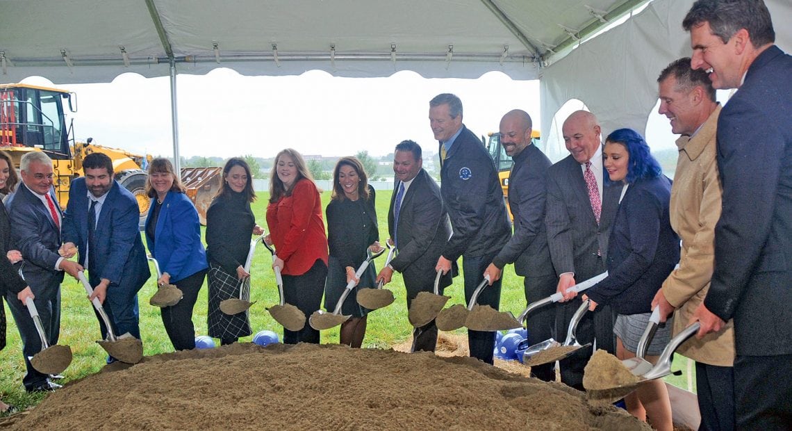 State and local officials joined with stakeholders in the Berkshire Innovation Center to break ground on the project last week.
