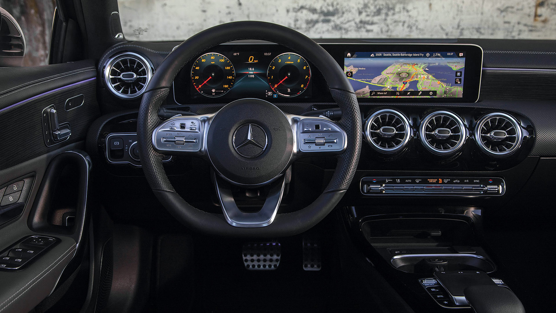 The A-Class is equipped with MBUX, hailed as the next generation of user-friendly technology.