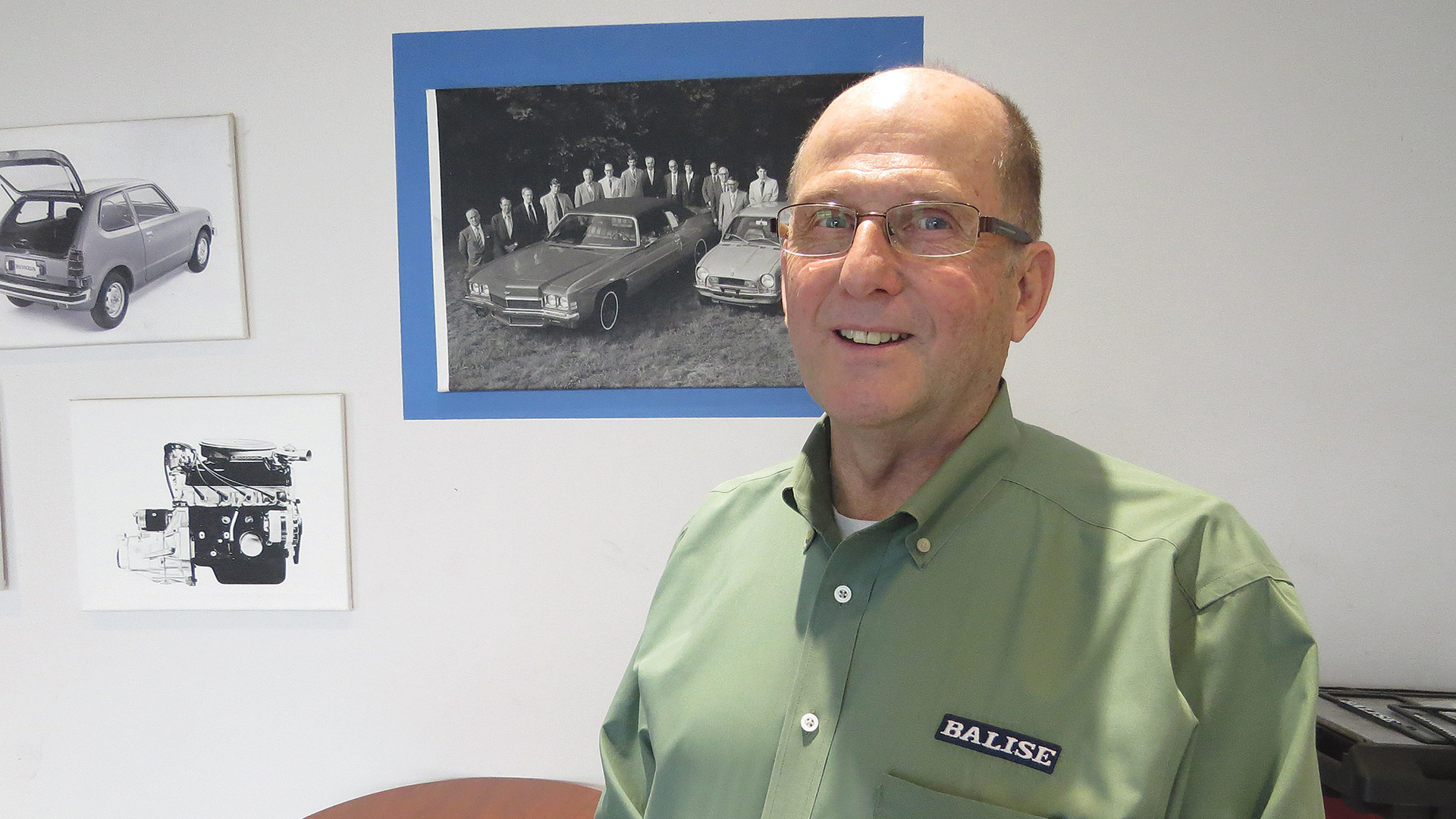 Bobby Balise is the Balise company’s unofficial historian