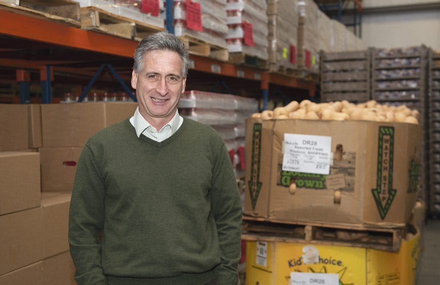 Andrew Morehouse, executive director of the Food Bank of Western Massachusetts