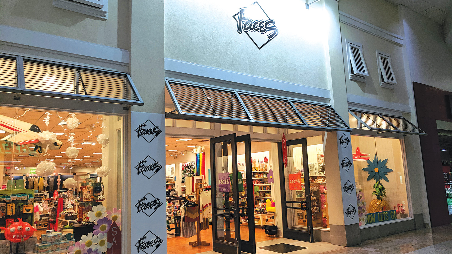 Faces built its name for 33 years in downtown Northampton, but now it’s one of the newest retail options a few miles to the east at Hampshire Mall. 