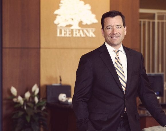 Chuck Leach, president and CEO of Lee Bank.