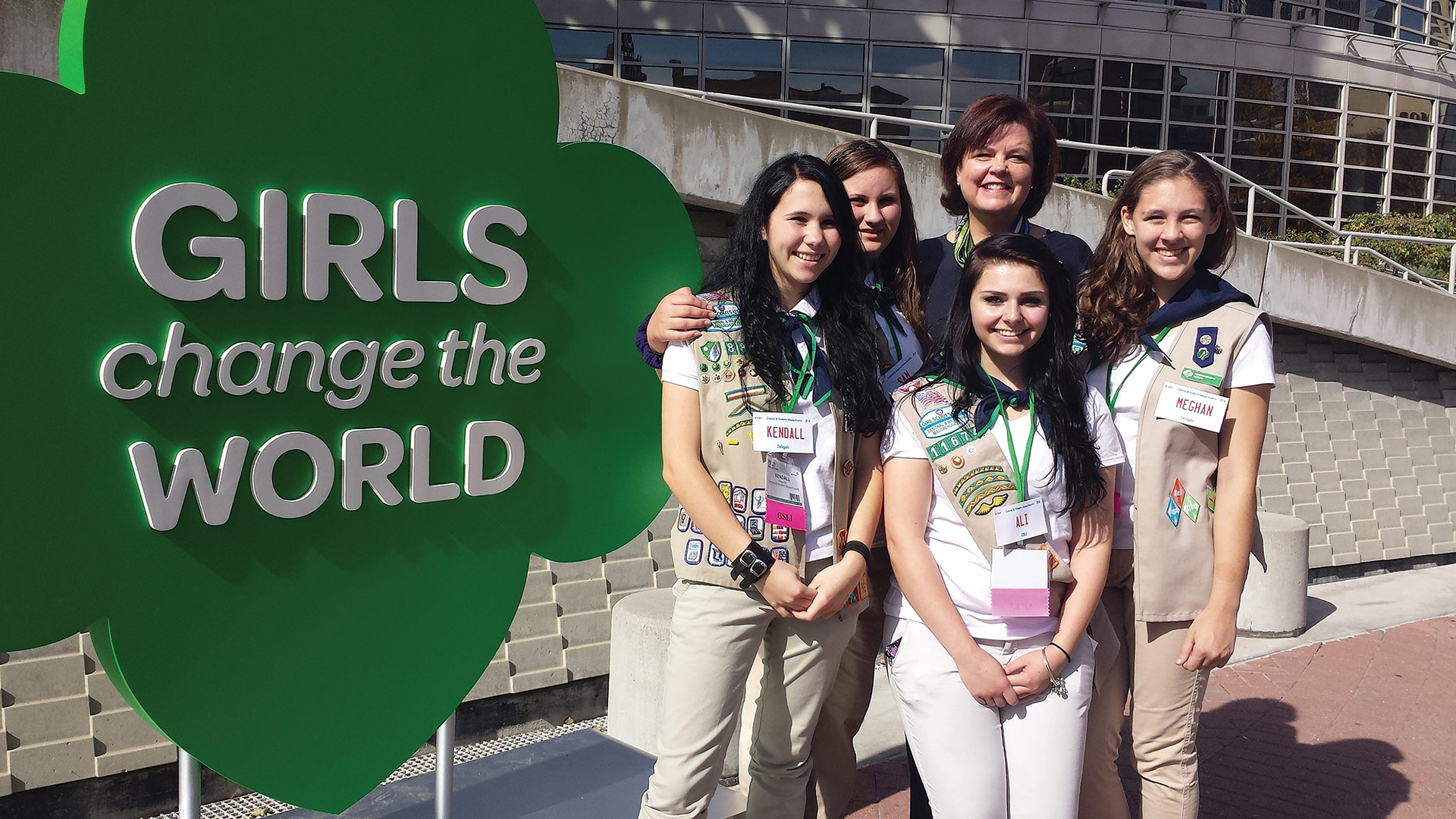 Pattie Hallberg has devoted much of her life to being an advocate for women and girls, especially in her current role with the Girl Scouts.