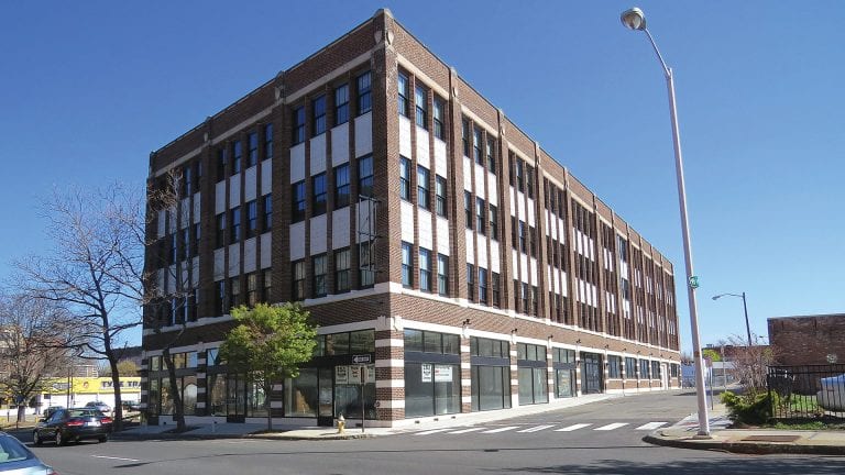 The former Willys-Overland building is now accepting lease applications