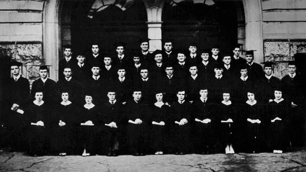 The first graduating class