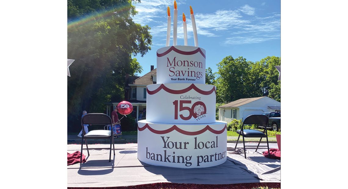 Monson Savings Bank’s birthday celebration