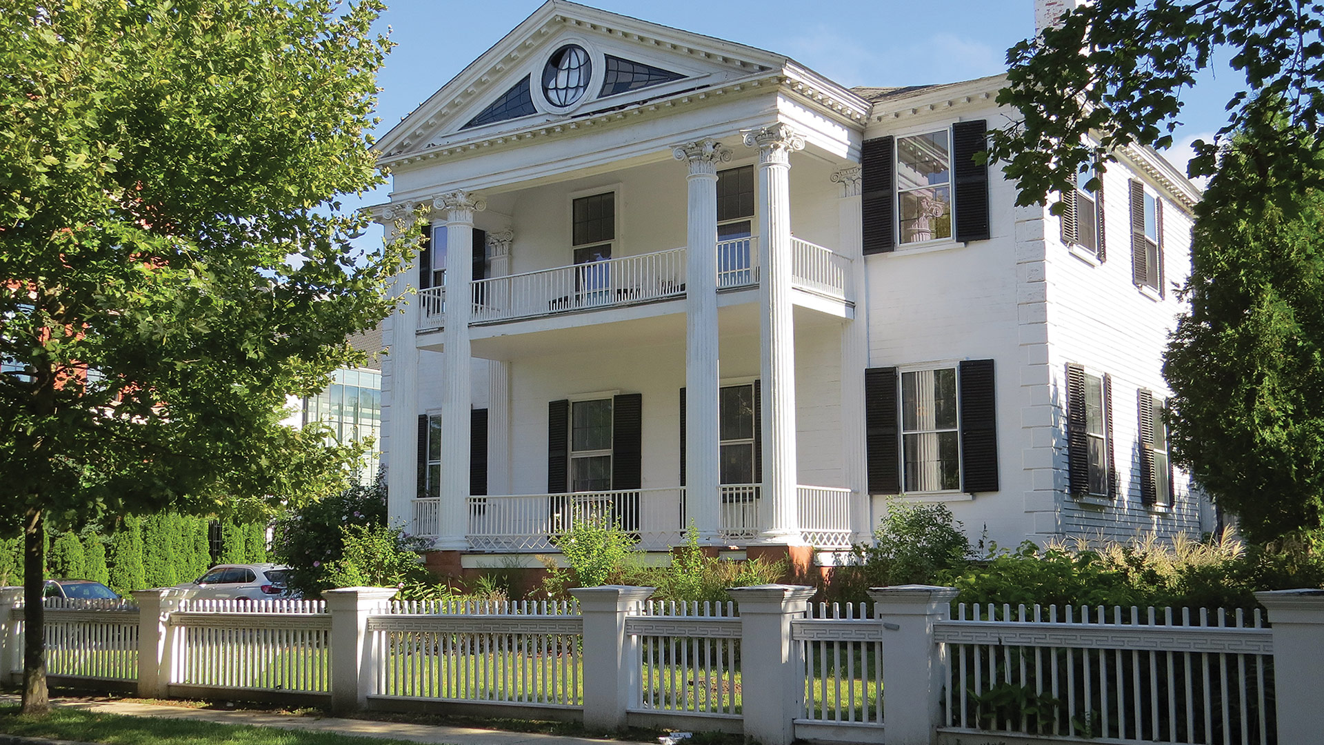 The historic Alexander House