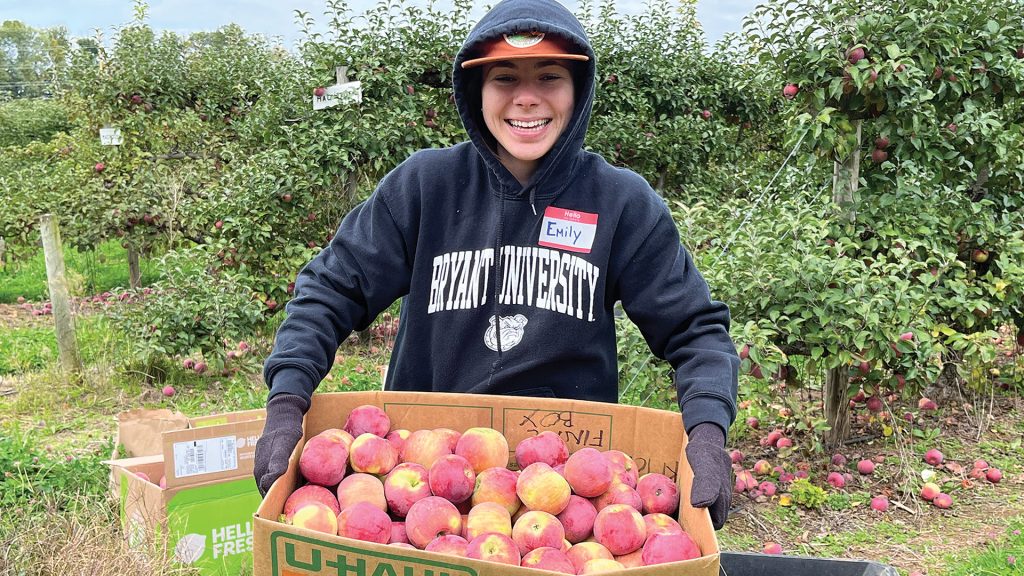 A gleaning program is one of many new initiatives launched by Jodi Falk