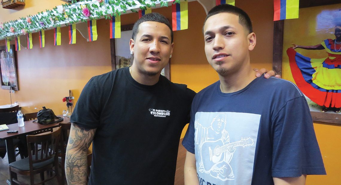 Brothers Juan (left) and Gilberto Uribe