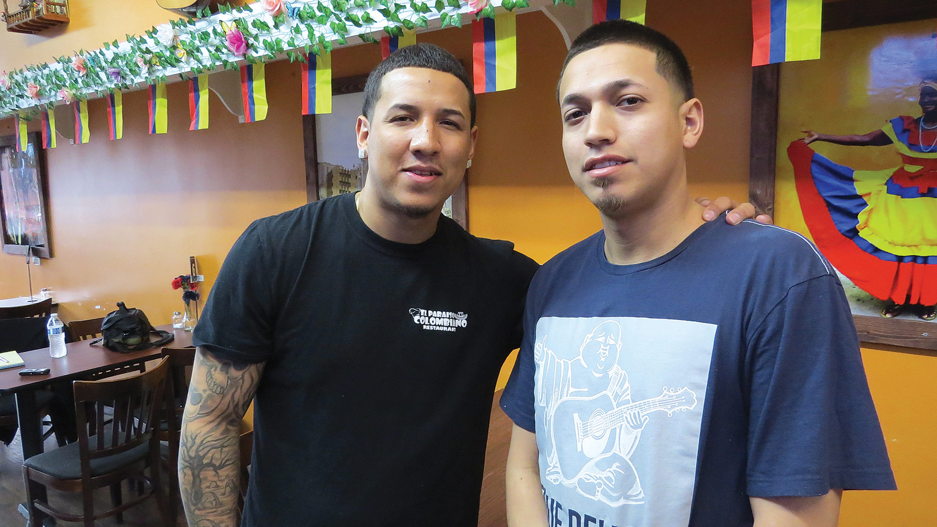 Brothers Juan (left) and Gilberto Uribe