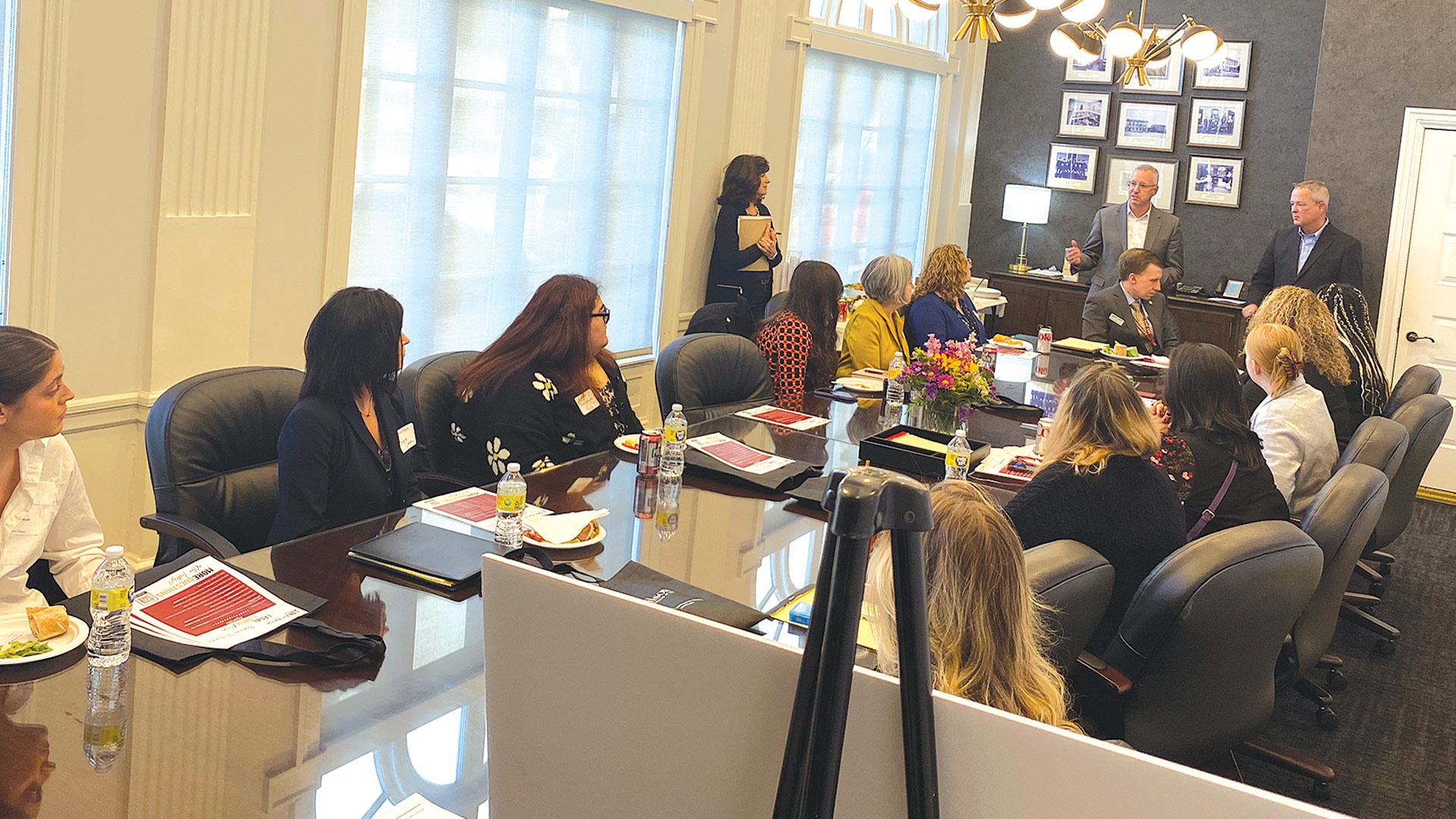 The women of Bacon Wilson who graduated from Bay Path shared how their individual journeys led each of them down a different path to the firm.