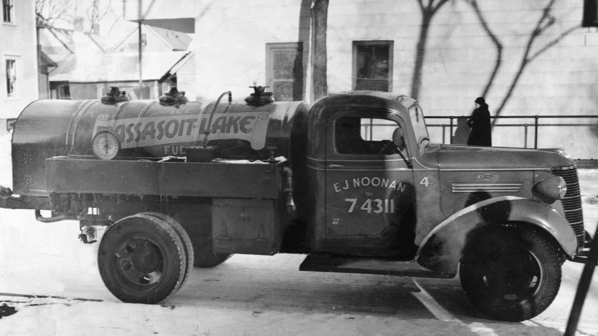 Second-generation owner Edward J. Noonan inaugurated the company name Massasoit Lake Ice and Fuel Co.