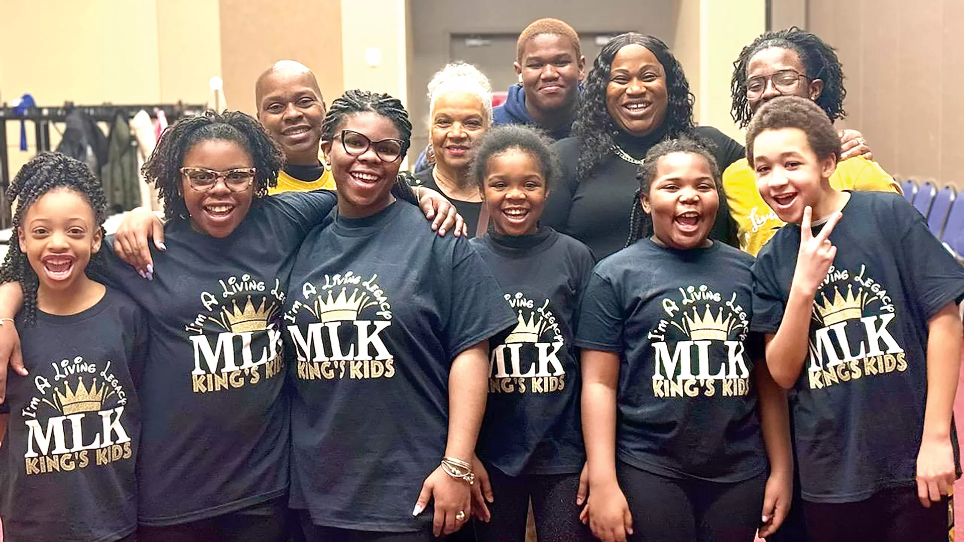 The MLK King’s Kids dance troupe performed at MLK Day this year.
