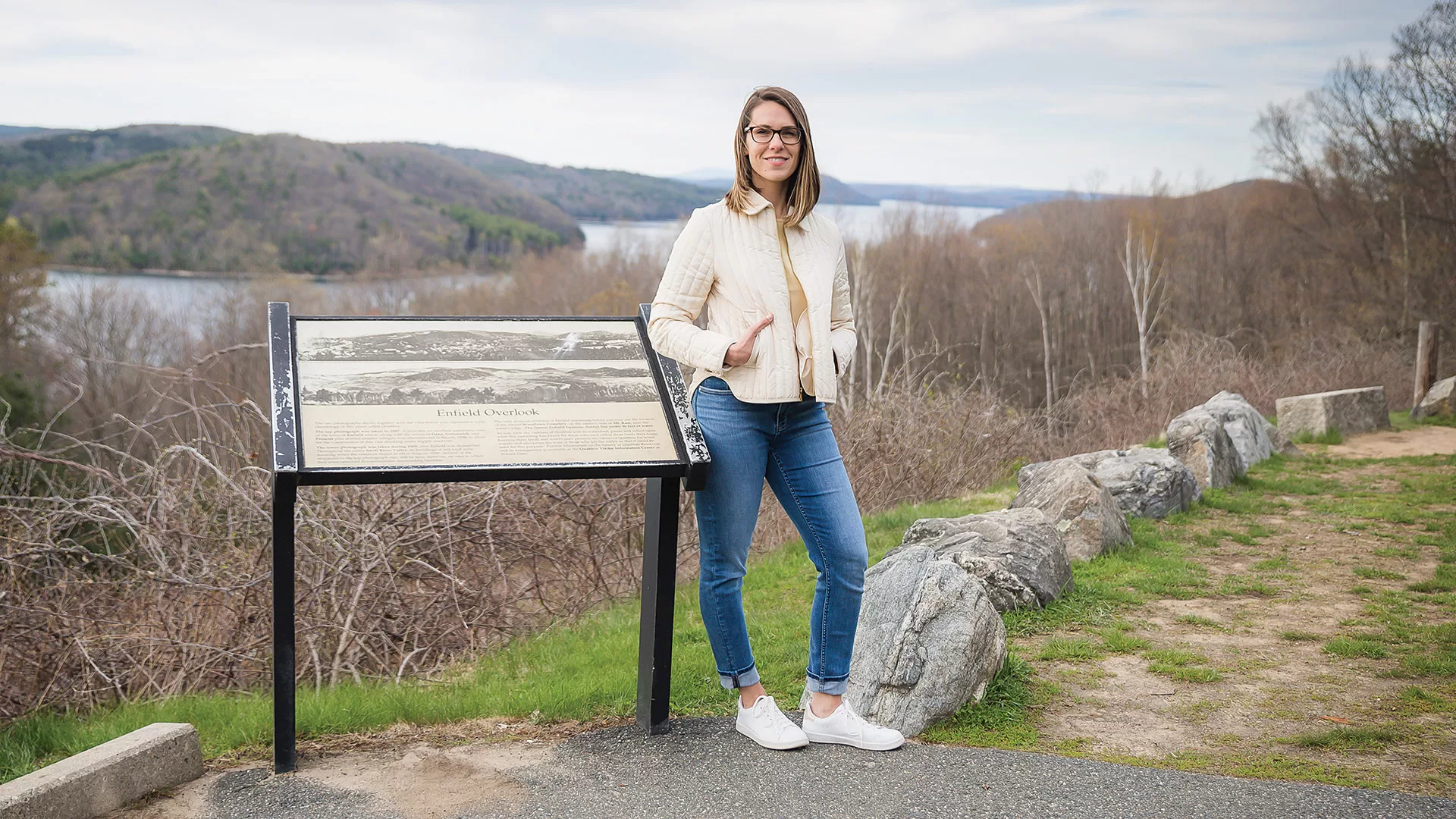 Elena Palladino wants everyone who visits the Quabbin — or ever drinks its water — to contemplate the loss and sacrifice involved in its creation.