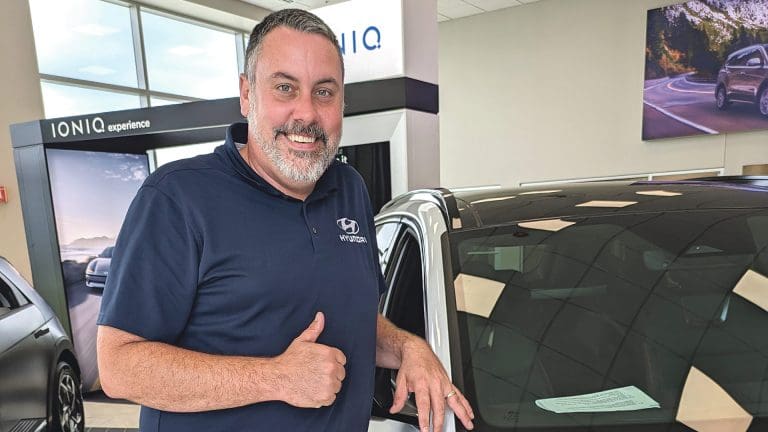 Brian Houser, general manager of Balise Hyundai