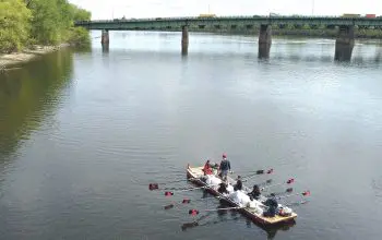 The Pioneer Valley Riverfront Club offers rowing activities for all experience levels