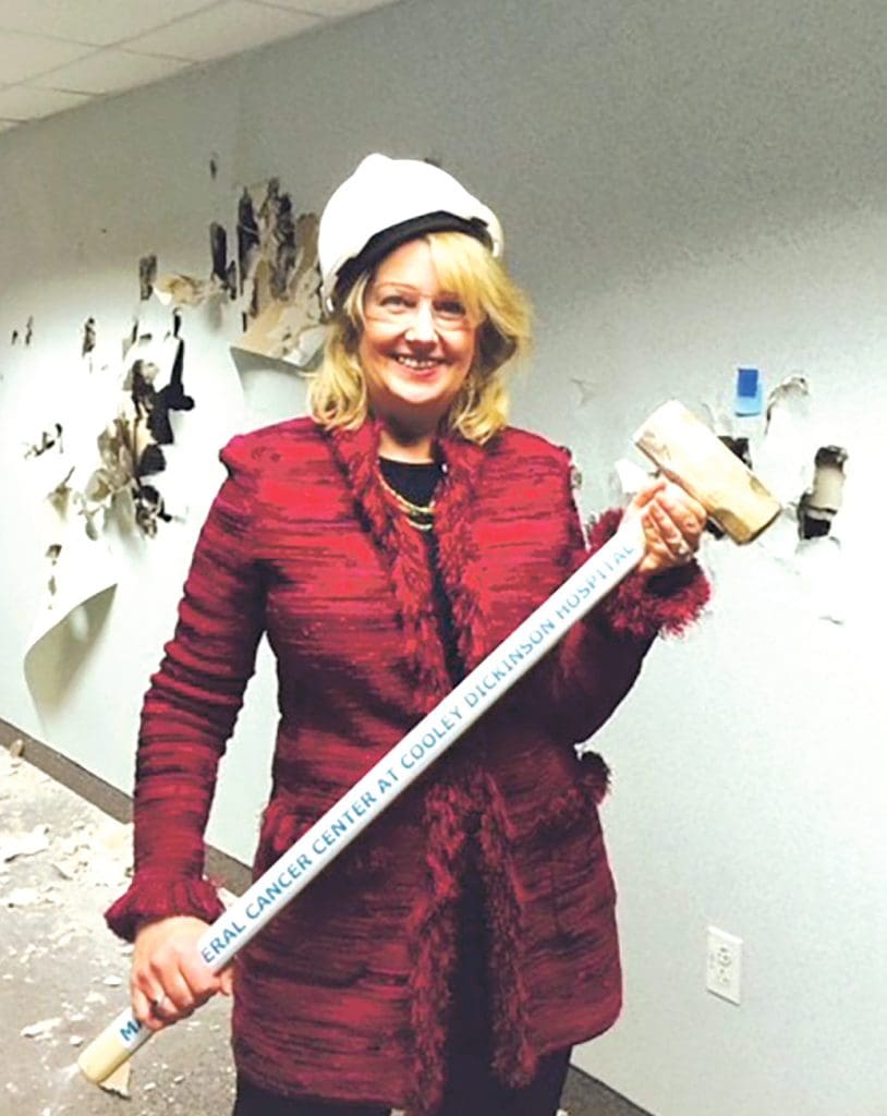 JoAnne Finck has been instrumental in many of the fundraising campaigns that have reshaped Cooley Dickinson Hospital.
