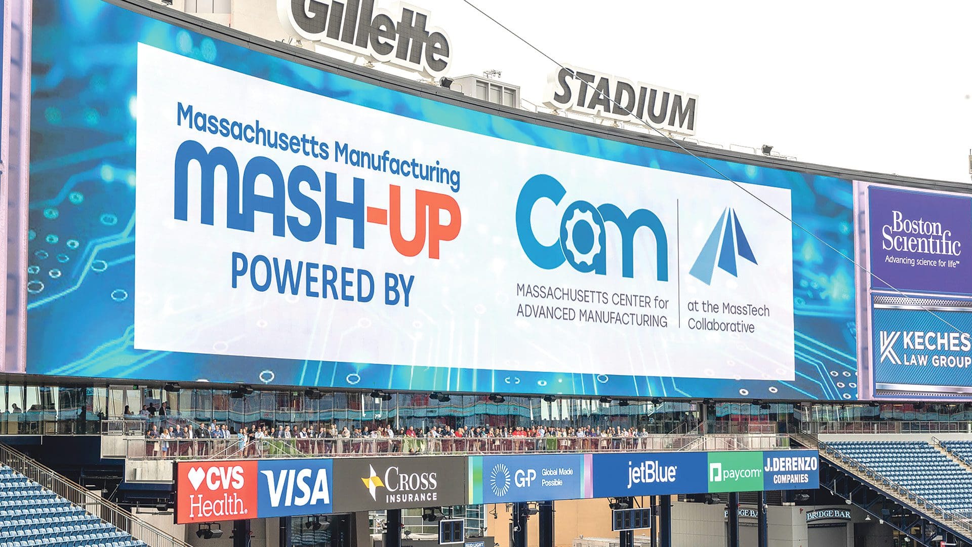 Manufacturing Mash-Up at Gillette Stadium.